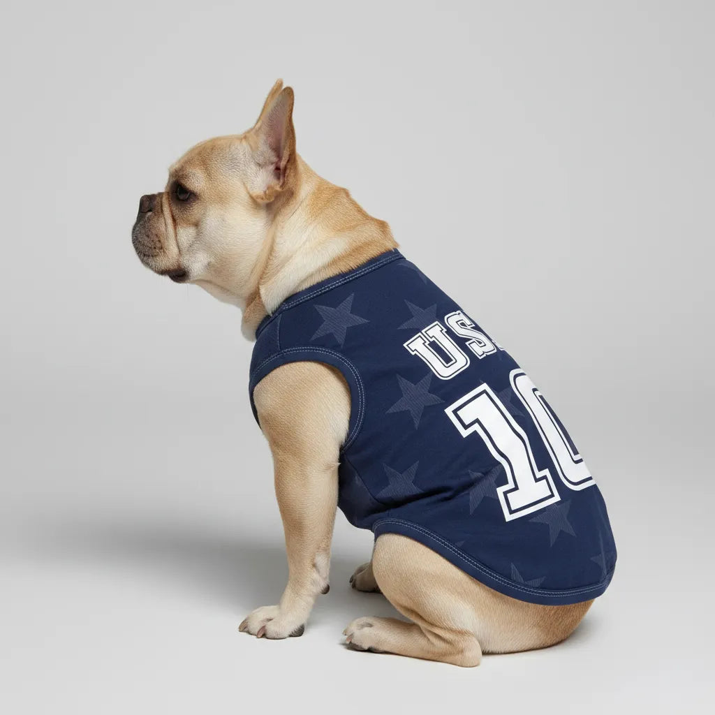 Personalized usa away - jerseys for Frenchies