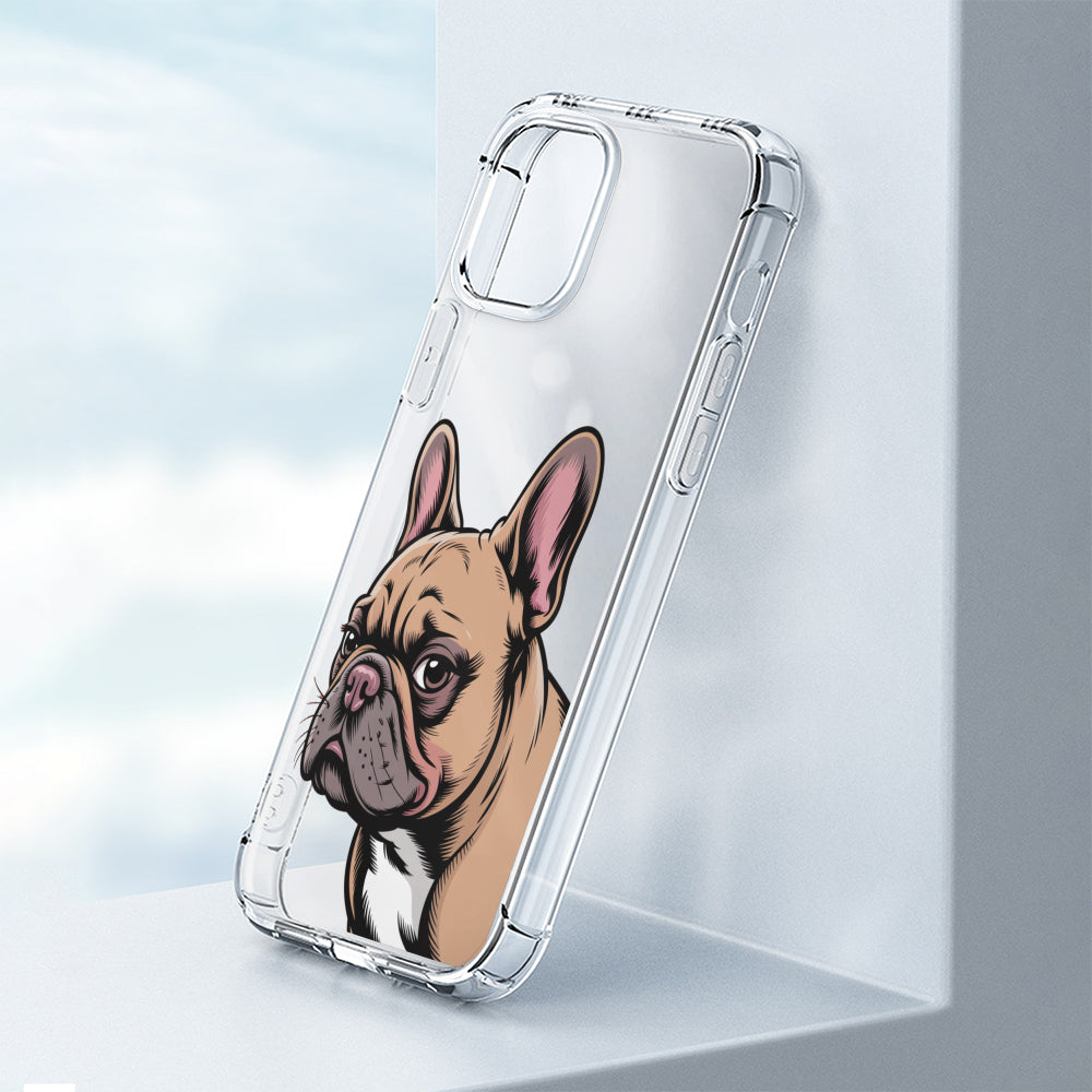 leo - Clear Silicone Phone Case for iPhone, Samsung & Google Pixel