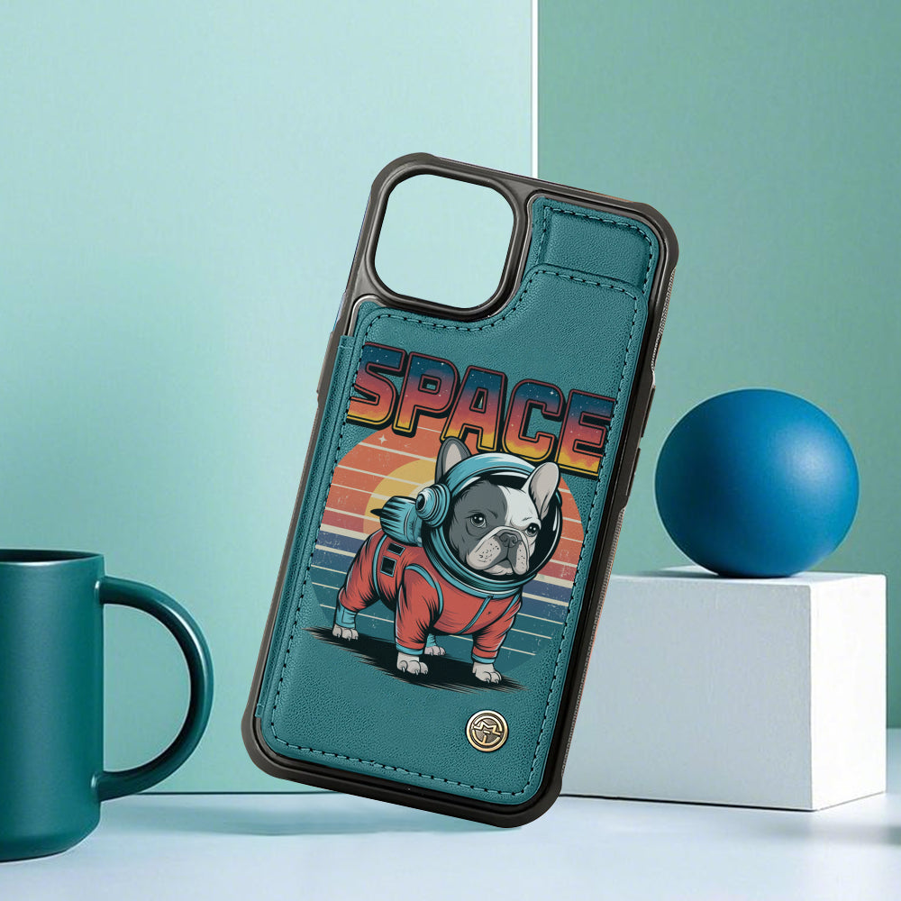 Kobe - Leather Wallet Case for for iPhone & Samsung