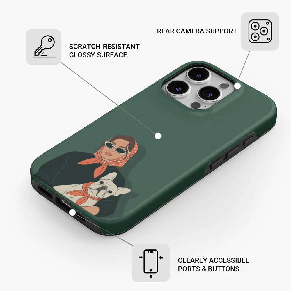 Molly -  Dual-Layer iPhone Case