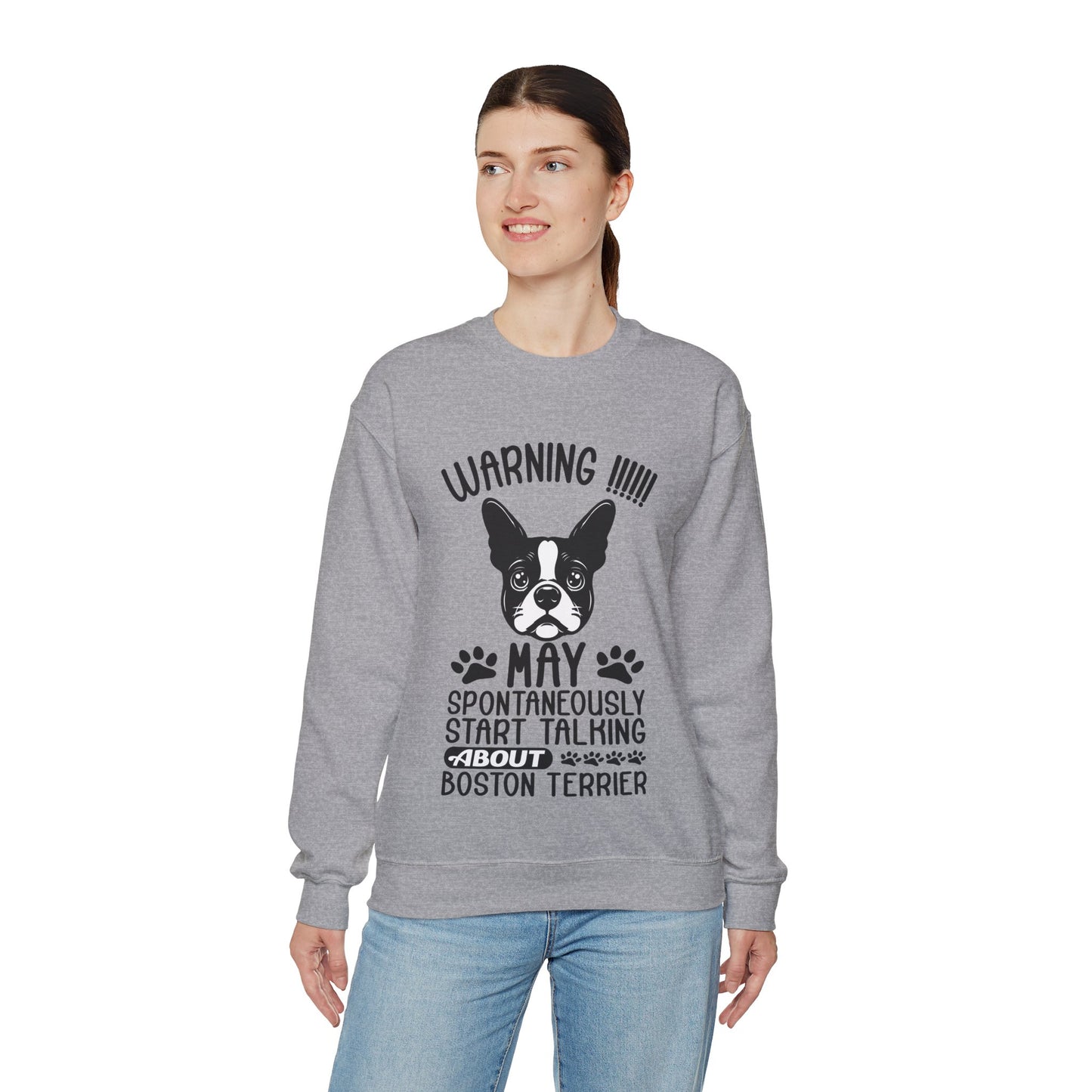 Bullseye  - Unisex Sweatshirt for Boston Terrier lovers