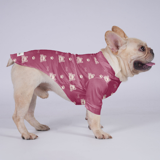 Widget - Chemise hawaïenne pour bouledogues français