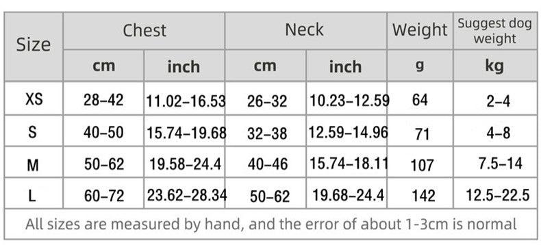 Adjustable Frenchie vest harness with buckle