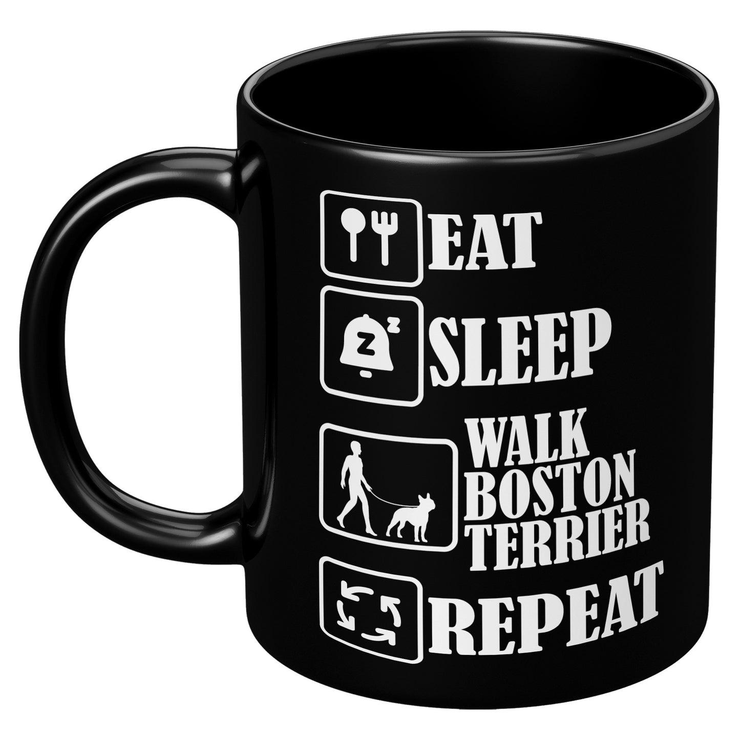Alice-Mug for Boston Terrier lovers