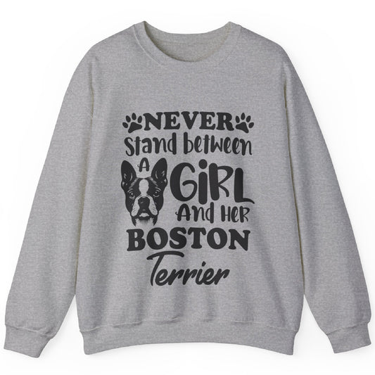 Dasher  - Unisex Sweatshirt for Boston Terrier lovers