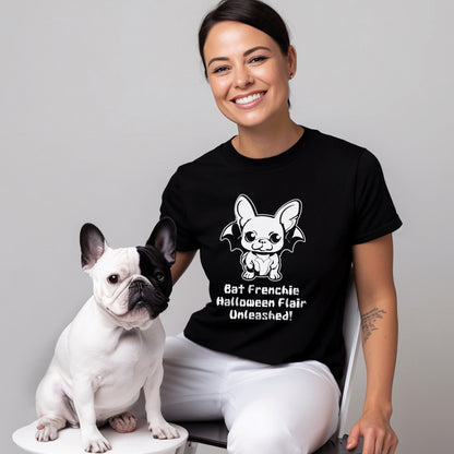 Bat-Inspired Frenchie Halloween - Unisex T-Shirt