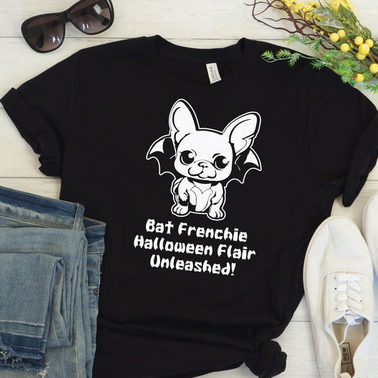 Bat-Inspired Frenchie T-Shirt 