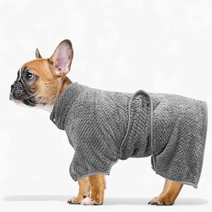 Bathlet French Bulldog Drying Coat