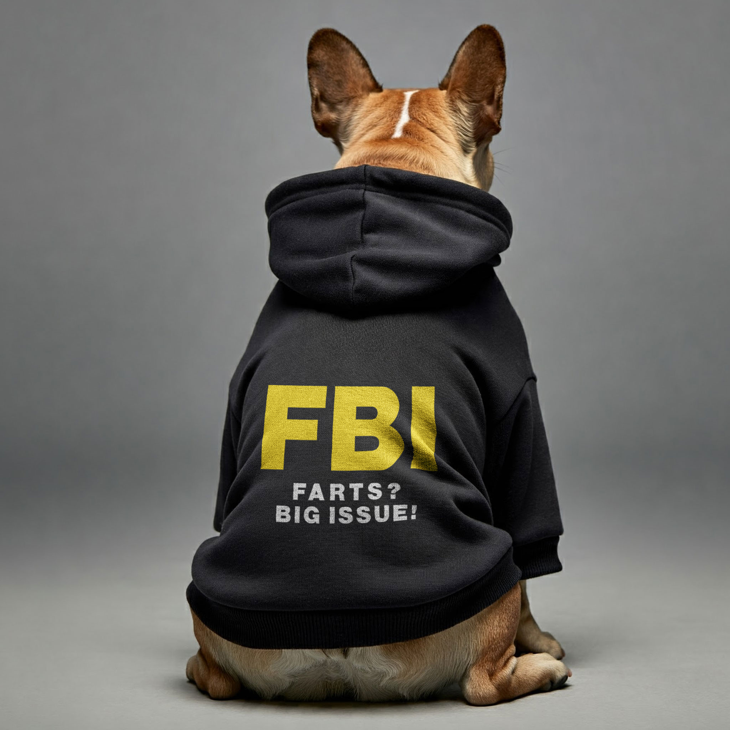 FBI ( Farts? Big Issue! ) - Personalized French Bulldog Hoodies with Funny Quotes – Stylish, Cozy, and Premium 100% Cotton