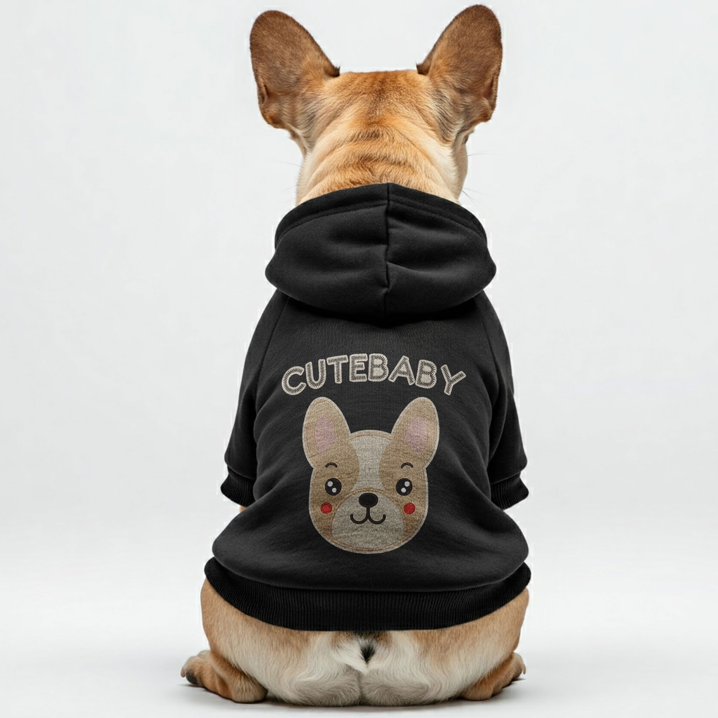CUTEBABY - Personalized French Bulldog Hoodies with Funny Quotes – Stylish, Cozy, and Premium 100% Cotton