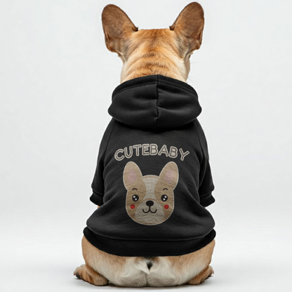 CUTEBABY - Personalized French Bulldog Hoodies with Funny Quotes – Stylish, Cozy, and Premium 100% Cotton