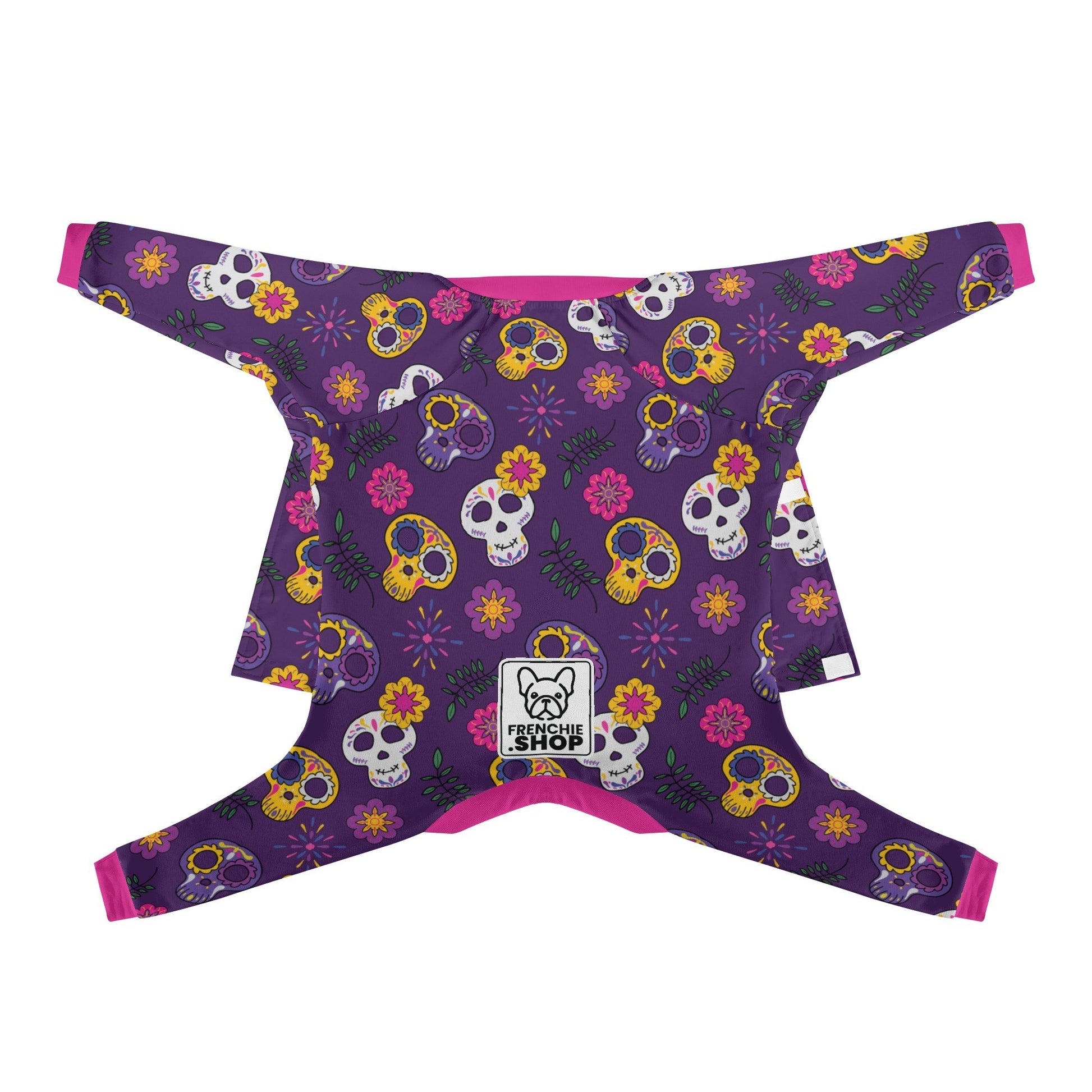 Bow Pajamas for french bulldog