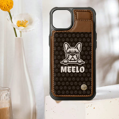 Alexandre - Personalized  Leather Wallet Case for for iPhone & Samsung