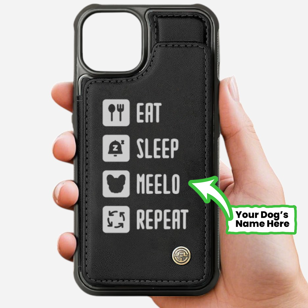 Nala - Personalized  Leather Wallet Case for for iPhone & Samsung