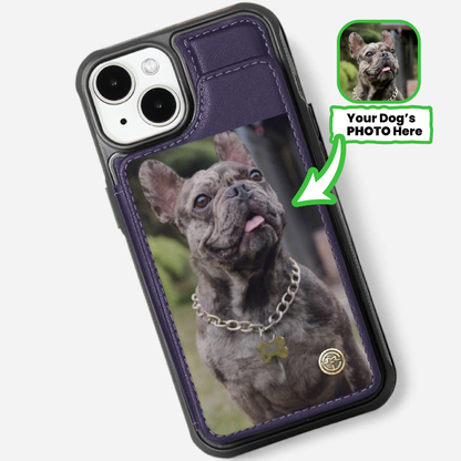 Lula - Personalized  Leather Wallet Case for for iPhone & Samsung