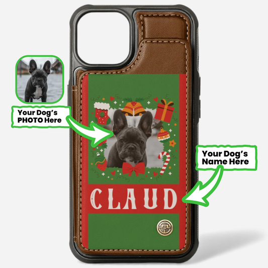 Cort - Personalized  Leather Wallet Case for for iPhone & Samsung