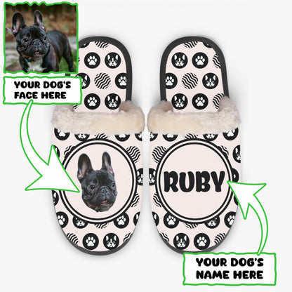 Charlie - Personalized Cozy Winter Slippers