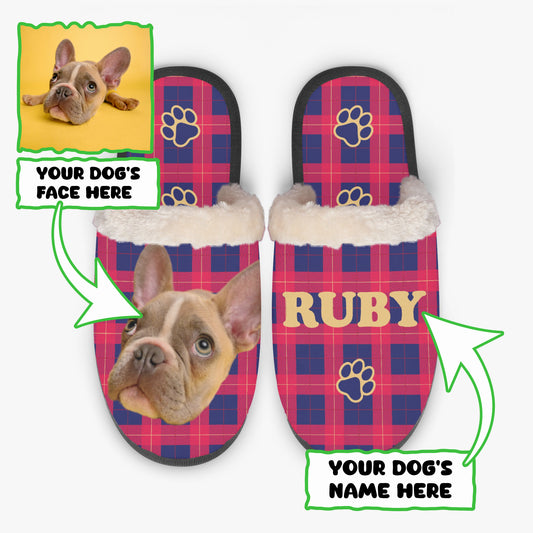 RUBY - Personalized Cozy Winter Slippers
