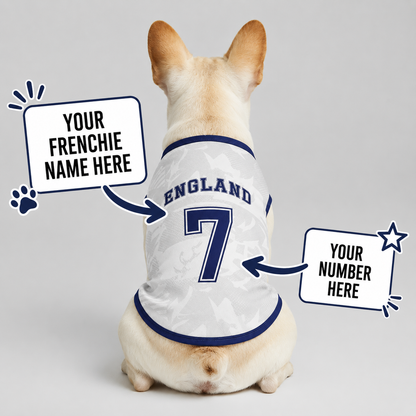 Personalized england home - jerseys for Frenchies