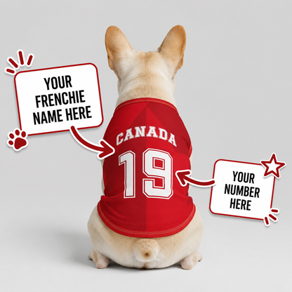 Personalized canada home - jerseys for Frenchies