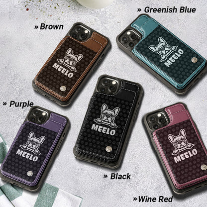 Alexandre - Personalized  Leather Wallet Case for for iPhone & Samsung