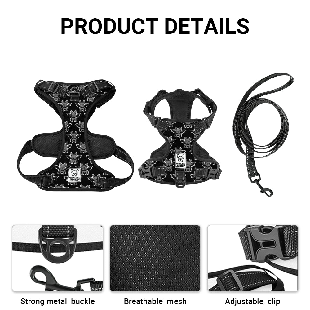 Dahlia No-Pull French Bulldog Harness product details