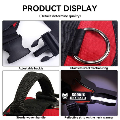 Stark - Personalized French Bulldog Harness