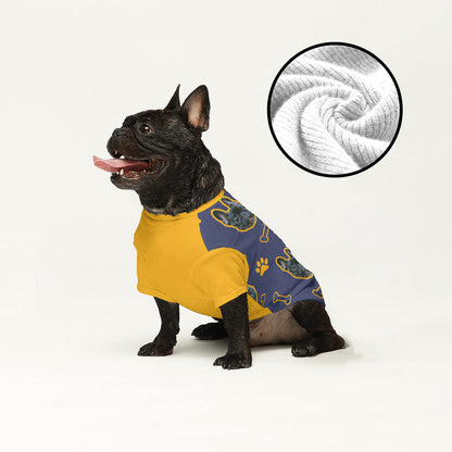 Bloom - Personalized Wool Sweater for Frenchies