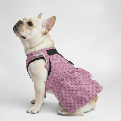Peach- French Bulldog Dresses for Females