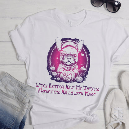 French Bulldog Halloween Vibes - Unisex T-Shirt
