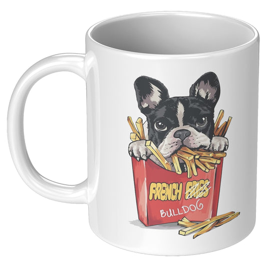 French Bulldog Lovers Mug | Frenchie Fries Style