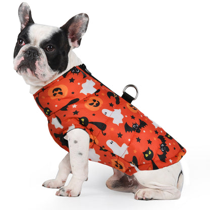 French bulldog Halloween Winter Jacket