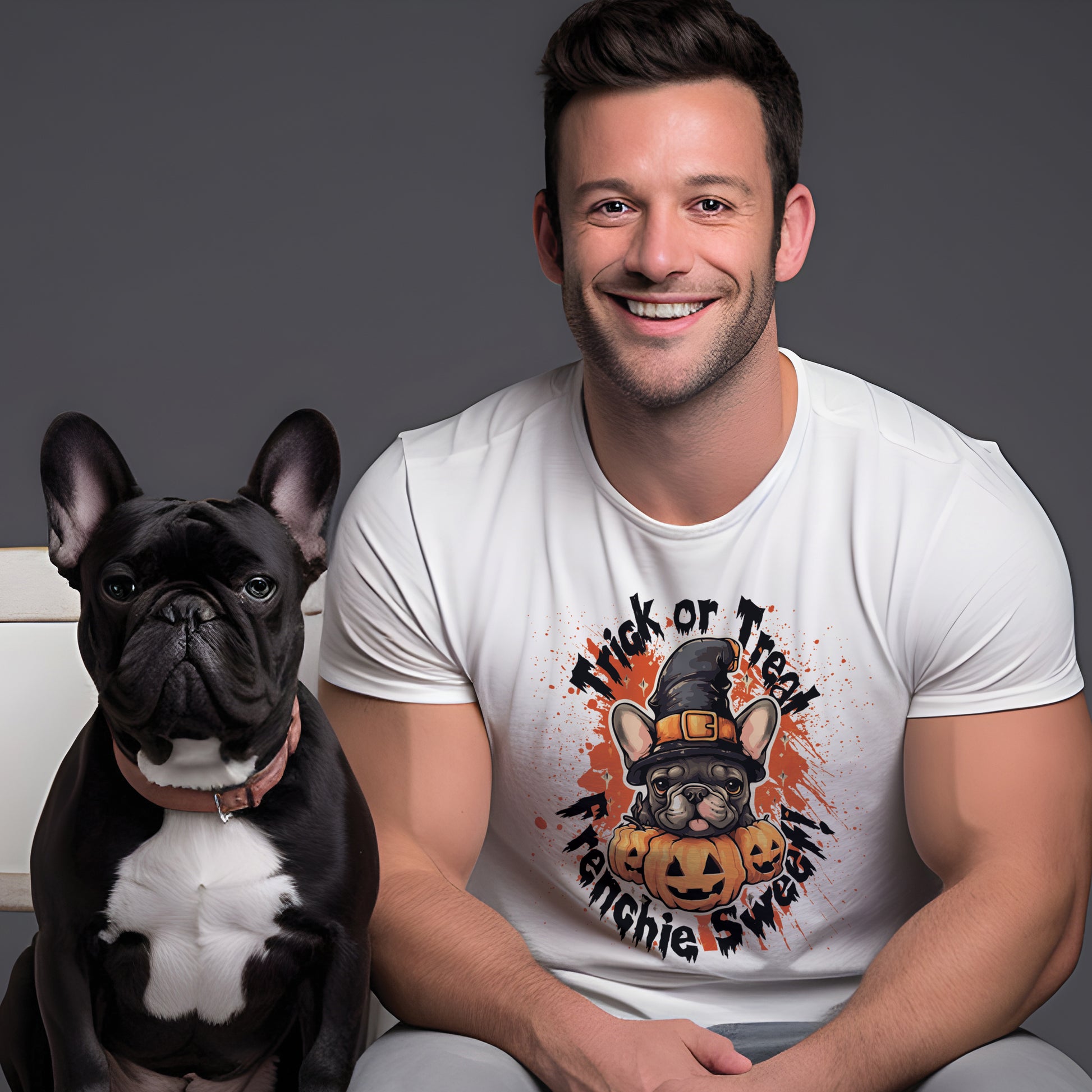 Frenchie Halloween Tee Unisex T-Shirt