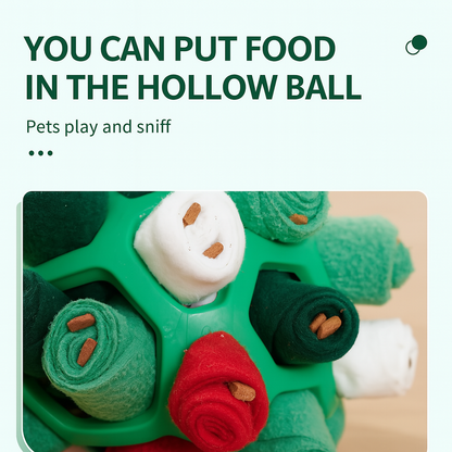 Frenchie Sniffing Puzzle Ball