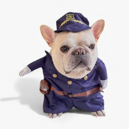 Frenchie funny Police Costume