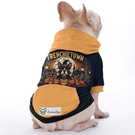 Frenchie town 'French Bulldog Hoodies