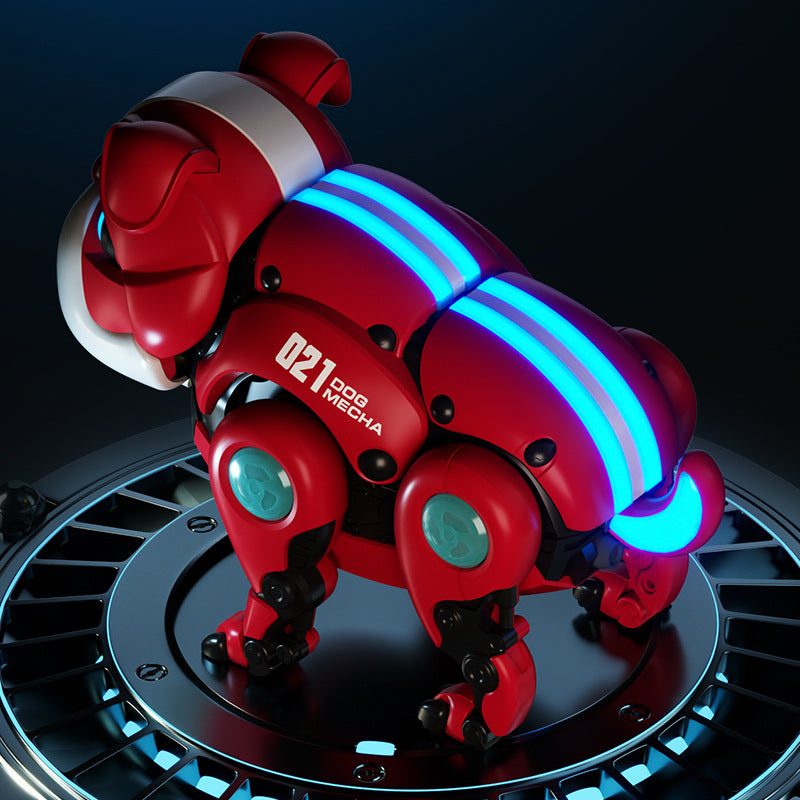 Entertaining Frenchie Robot Toy - High-Tech Play and Learn Companion