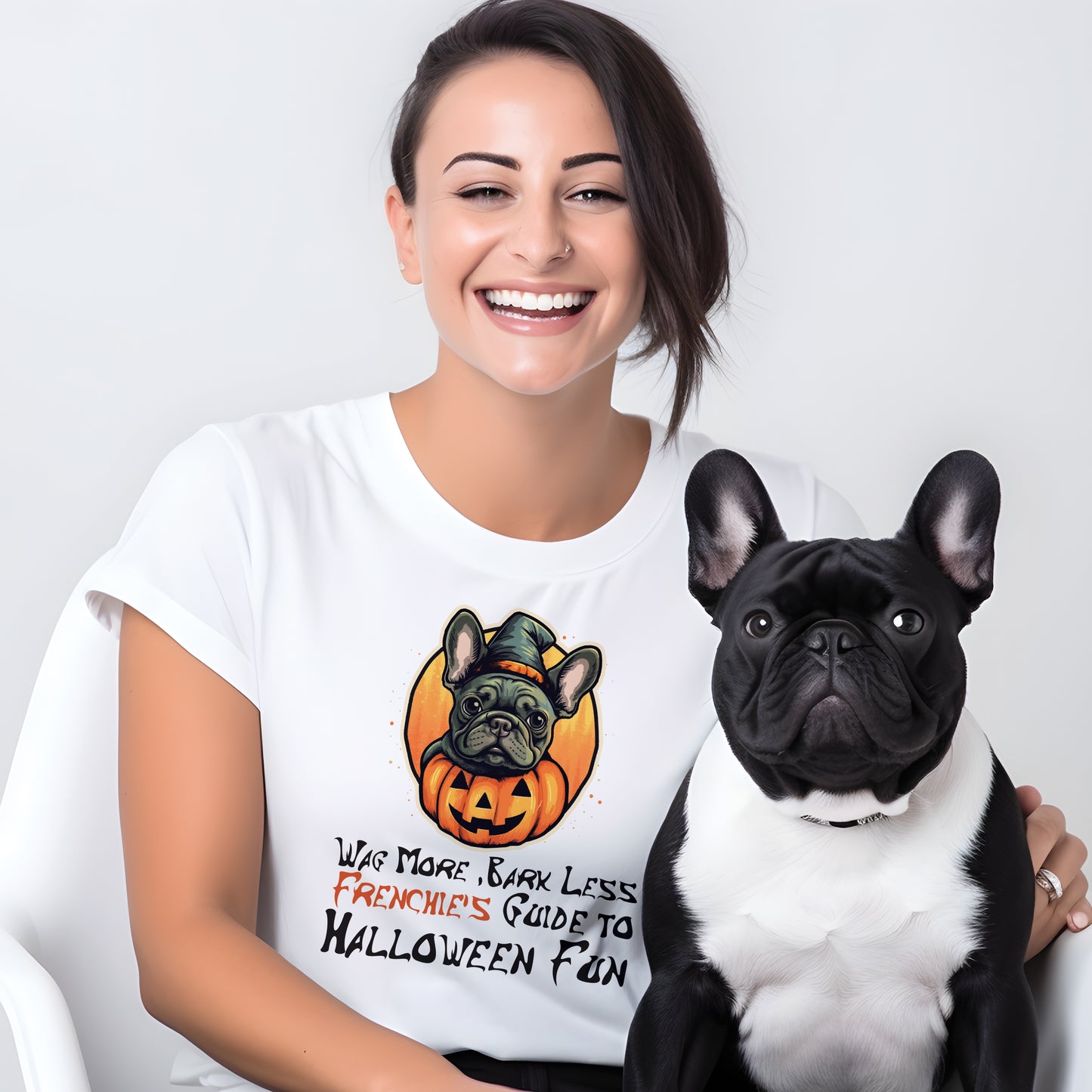 Frenchies Halloween Unisex T-Shirt