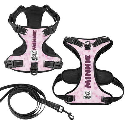 Herbie - Personalized No-Pull French Bulldog Dog Harness