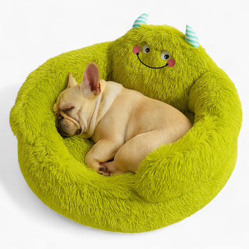 Warm Anti-Slip Plush Monster Sleeping Nest