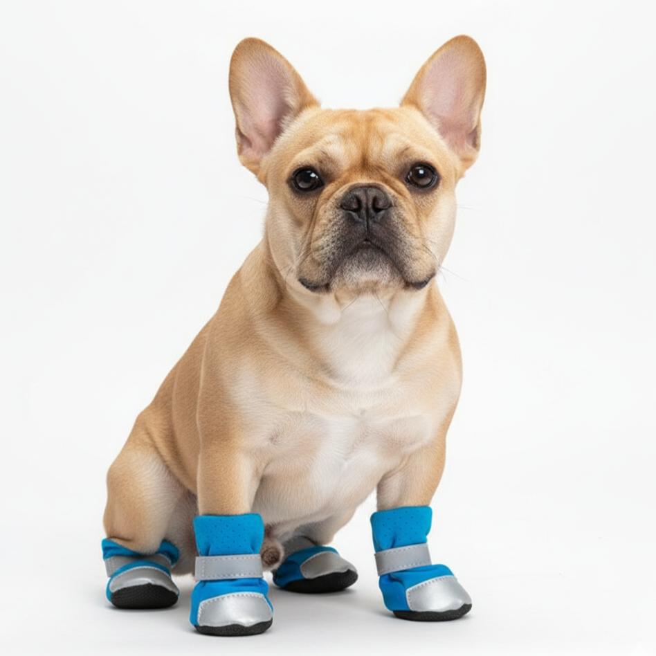 Reflective Boots for french bulldog