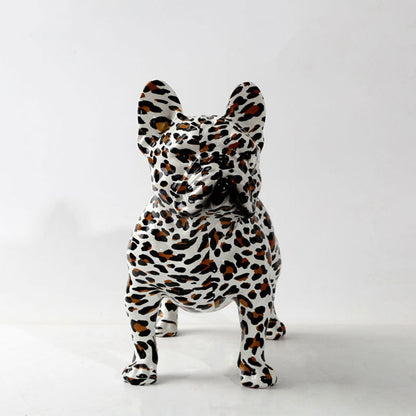 GraffitiFur Vibrant Frenchie Resin Statue 