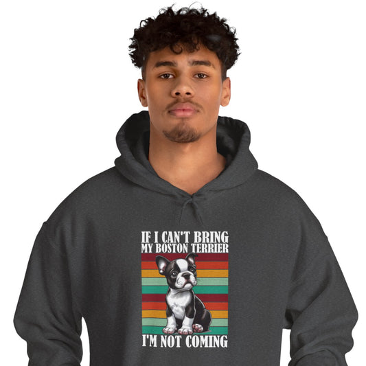 Dodo - Sudadera unisex con capucha para los amantes del Boston Terrier