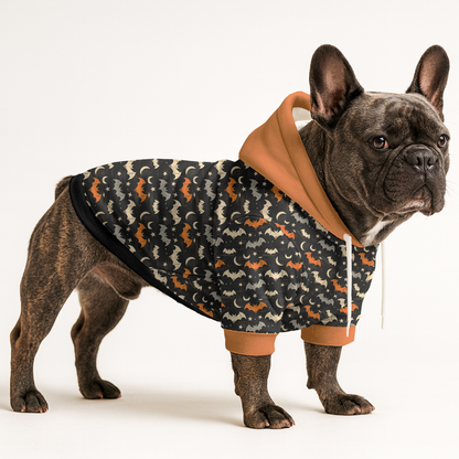 Halloween Bats Frenchie hoodie