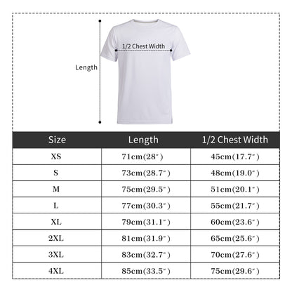 Halloween T-Shirts for Frenchies Lovers size chart