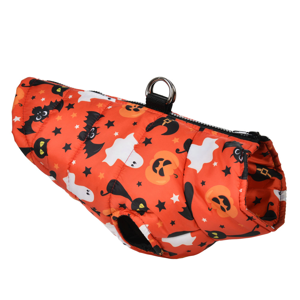 Halloween Winter Jacket for French bulldog