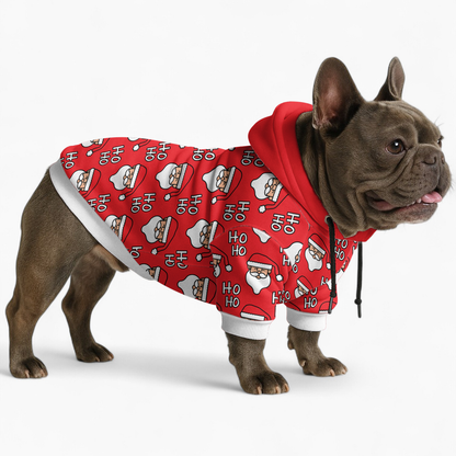 Santa - Frenchie hoodie