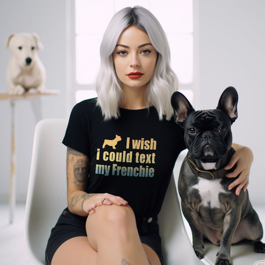 Frenchie conversation - Unisex T-Shirt
