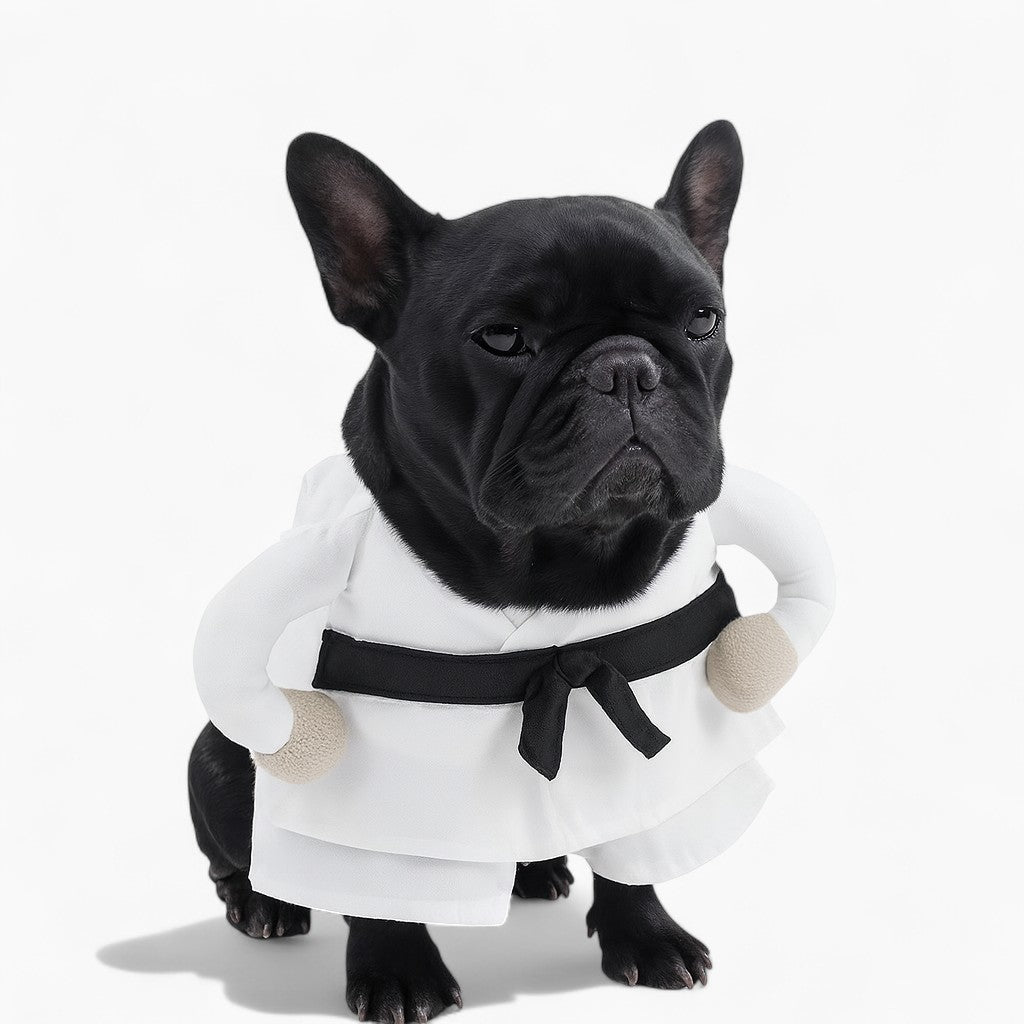 JiuPup Frenchie Martial Costume