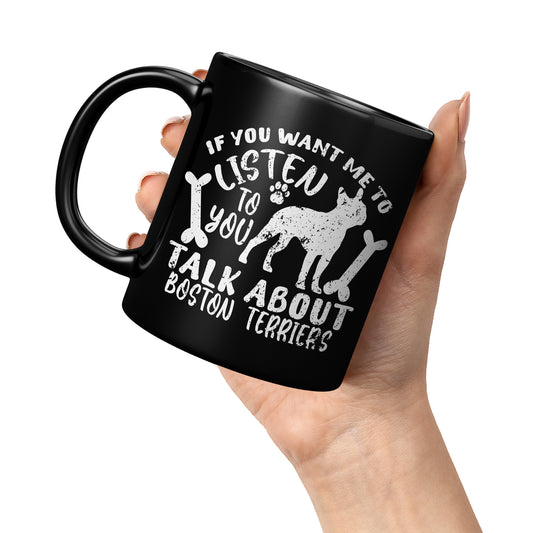 Lizzie-Mug for Boston Terrier lovers